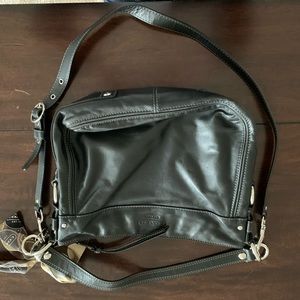 Gorgeous Coach shoulder/crossbody. Brown scarf not included.